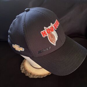 Hooters Black Cap with Embroidered Logos